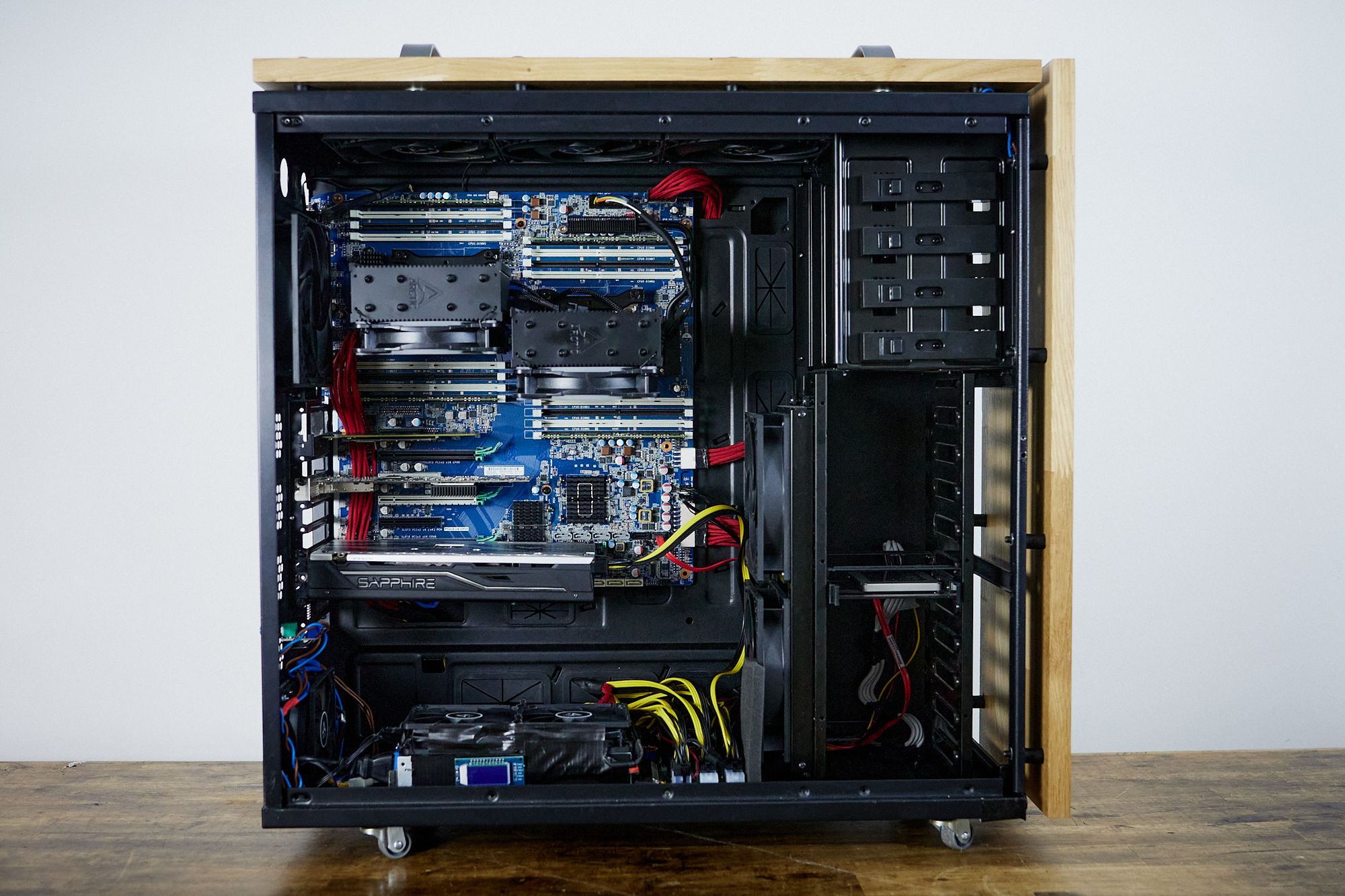 Hacking the HP Z840 Motherboard into a Standard Case